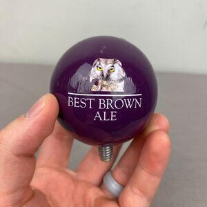 Bell's Best Brown tap‎ topper black beer pub man cave she shed michigan dings